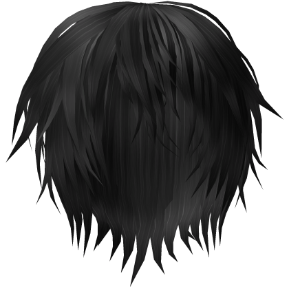 Dark Long Unkept Vkei Emo Hair 28.