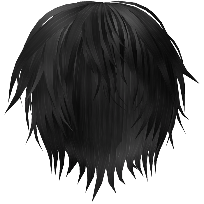 Dark Long Unkept Vkei Emo Hair 28.