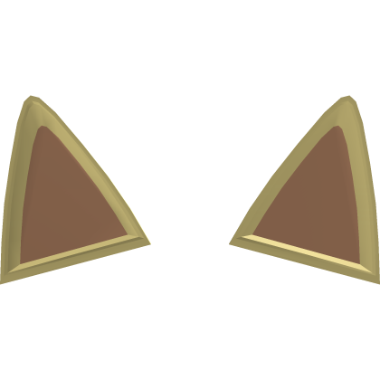♡ cute kitty ears recolor in yellow Roblox item