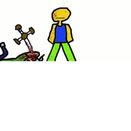 Run from the killer noob