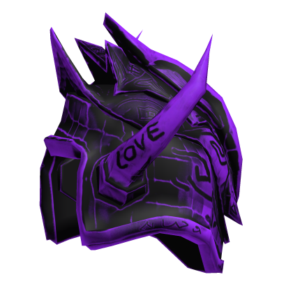 Ancestral Shoulder Armour - Right - Purple