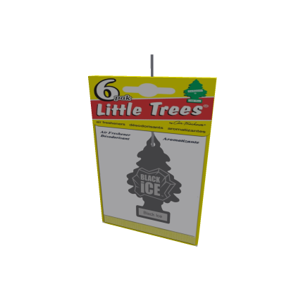 Little Trees: Black Ice Air Freshener