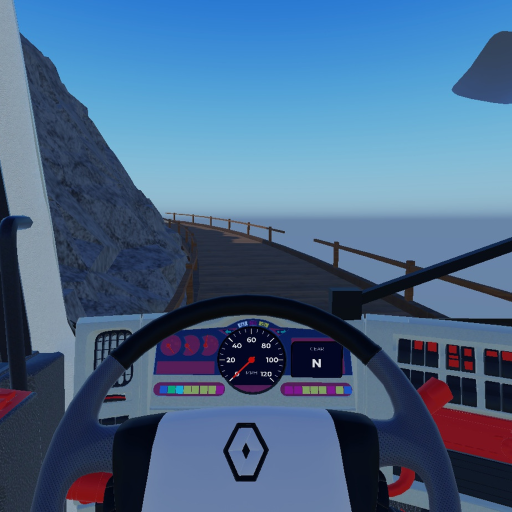 Mountain Truck Driving Delivery Roblox game