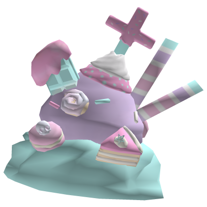 Pastel Goth Emo Candy Dessert Hat  Roblox item