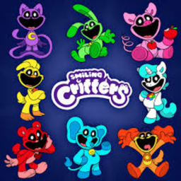 smiling critters and rainbow friends obby