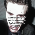 Vampire diaries bored