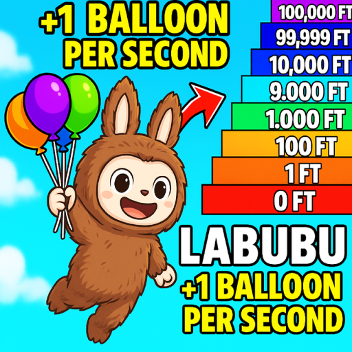 LABUBU'S +1 BALLOON PER SECONDS