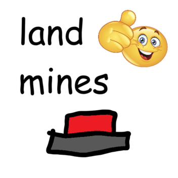 a lotta landmines