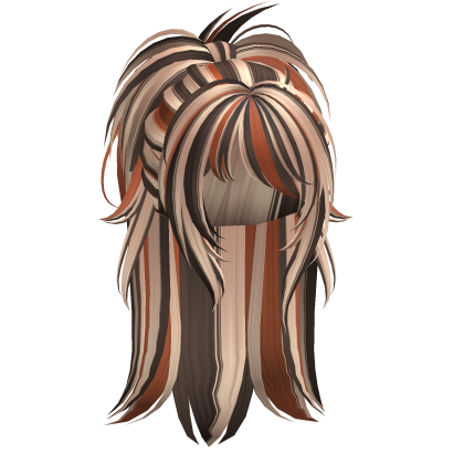 Y2K Fairy Grunge Igari Ponytail (Calico) Roblox item