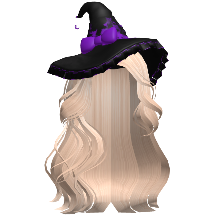Halloween Side Swept Witch Hair (Light Blonde)
