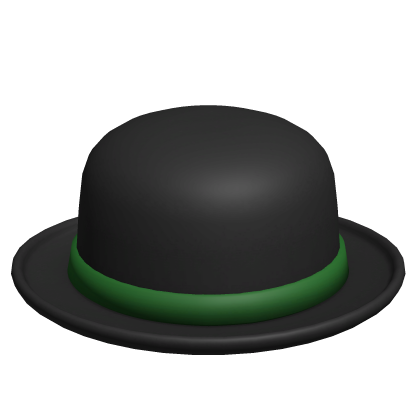 Dark green bowler hat shop