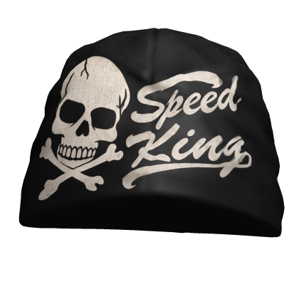 Black Skull Beanie