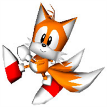 Tails in Sonic R Roblox decal