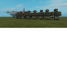 Survive the army and their plane.