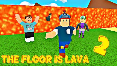 THE FLOOR IS LAVA 2 [NEW MAP]