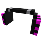pixelated error headphones (from giftbox)