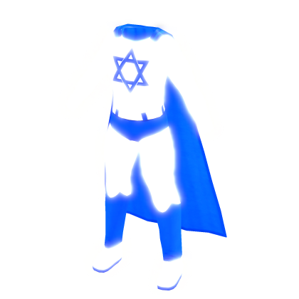 Glowing White Blue Super Emissive Suit