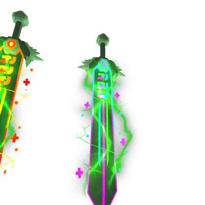 Ultimate RB Battles Swords in Warm N Cool Colours