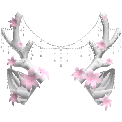Ethereal Christmas Fairy Fawn Antlers w/ Jewels