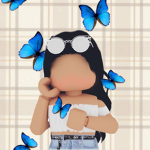 Tie dye butterfly’s