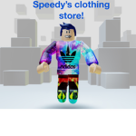 Speedy’s clothing store!