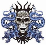 The Black Skull Snakes