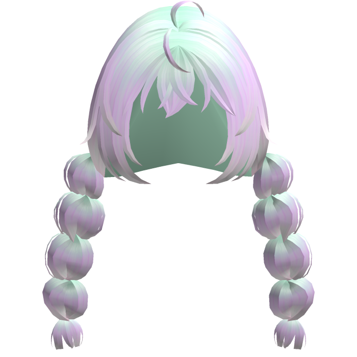 pastel goth kawaii anime bobble braids