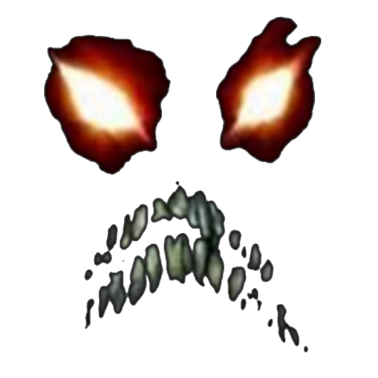 Sad Scary Face Roblox decal