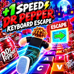 [ 🎃 ]  +1 Speed Dr Pepper Keyboard Escape