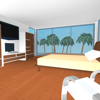 Modern Beach House (100 Player Servers)