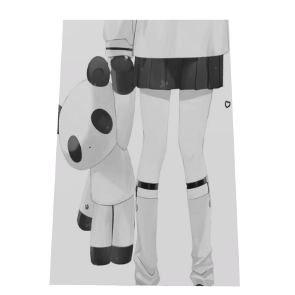 Insane White Cape Girl Anime Roblox item