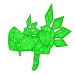 Green Sparkle Time Valk