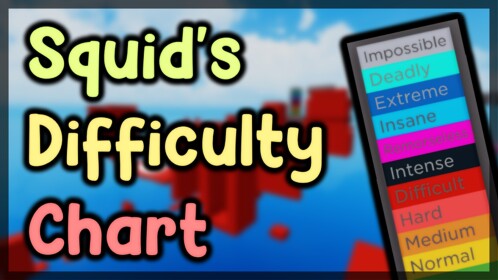 Squid's Difficulty Chart Obby HARD