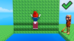 ŁATWY Obby z Hopem na Ścianie