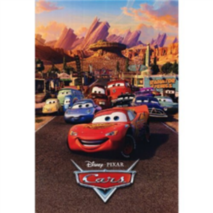 Cars Movie Poster Roblox decal