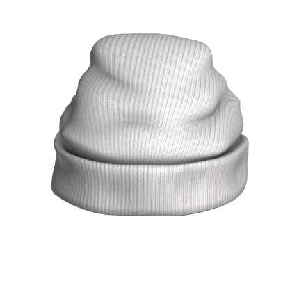 White Beanie Roblox item