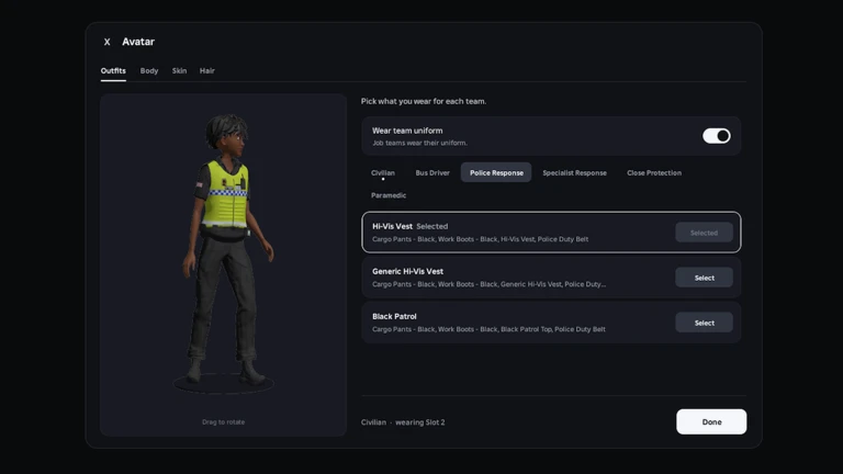 New Avatar System 