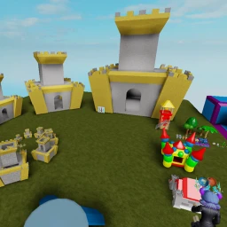 Castle showoff, different sizes icon