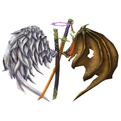 Duality Angel & Demon Wings Katana