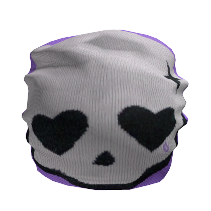 Y2K Heart Skull Beanie V2 Roblox item