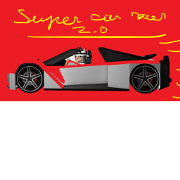 Super race car