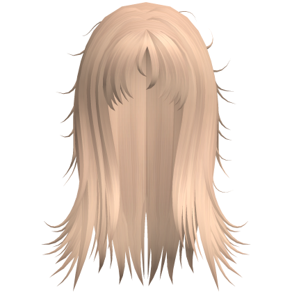 Long Shaggy Layered Hair (Blonde)