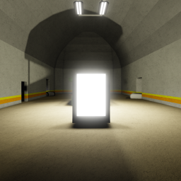 realistic metro icon