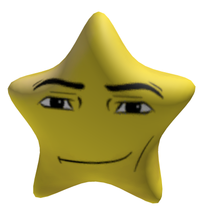 Star Man Face Mask Roblox item