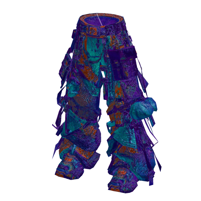 Purple Y3K Harajuku Cyber Cargo Pants [PBR]