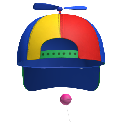 Backwards Propeller Hat W/ Pink LolliPop Roblox item