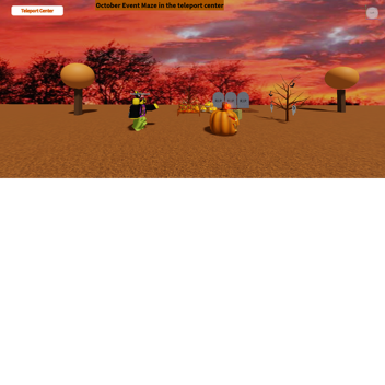 Chase The Pumpkins! (October Event)