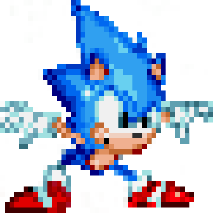 PIXEL SONIC Roblox decal