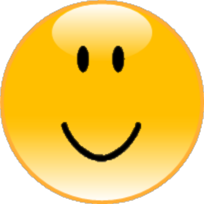 ROBLOX smile emoji Roblox decal