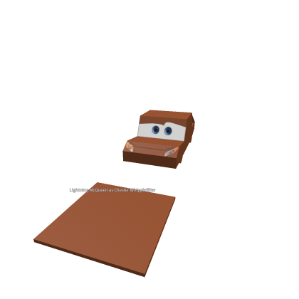 Lightning McQueen as Chester ############# morph